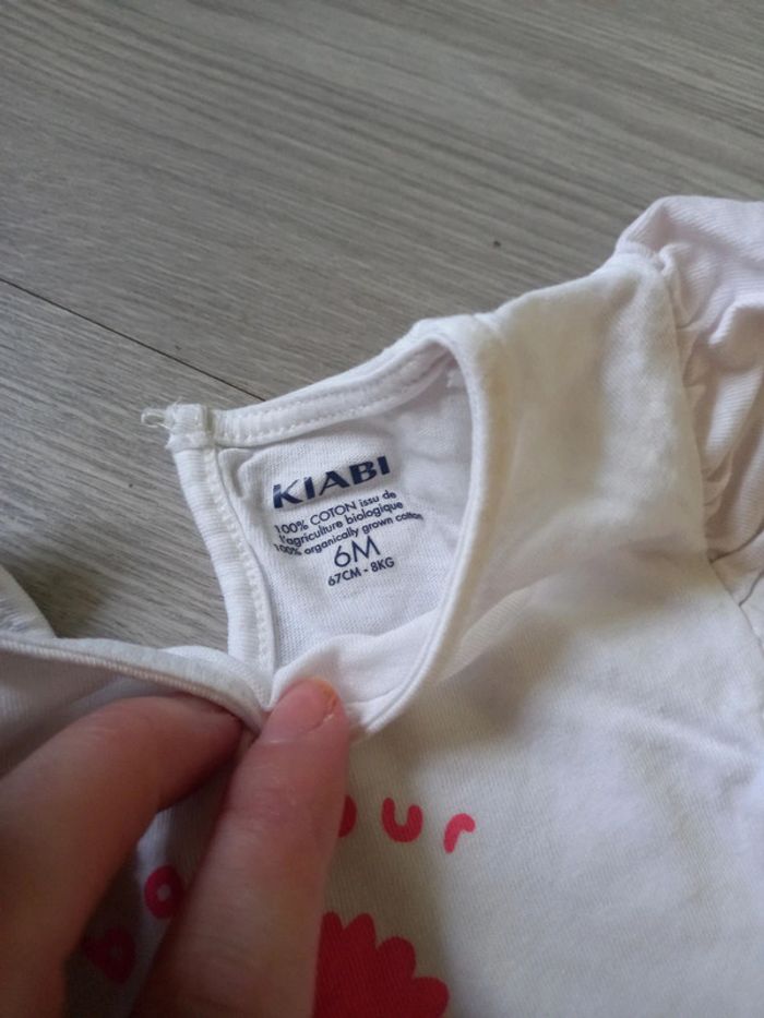 Ensemble été short + tshirt fille - photo numéro 3