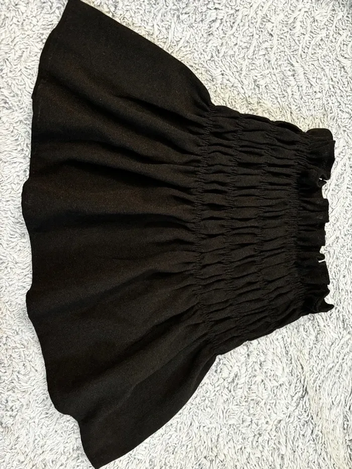 Top épaules dénudées, top noir, bustier, tee-shirt bandeau, haut été taille unique 36 38 40 - photo numéro 3