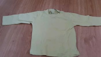 tee shirt 18 mois vert pomme mini adelie