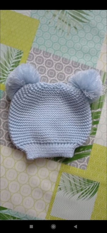 Bonnet mixte 0/6 mois