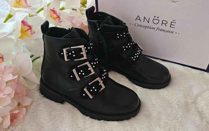 Bottes Bottines cuir Zip André T28