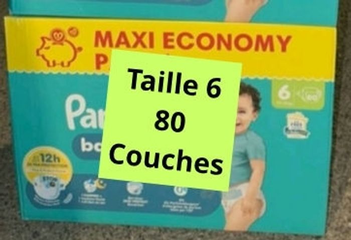Pampers taille 6