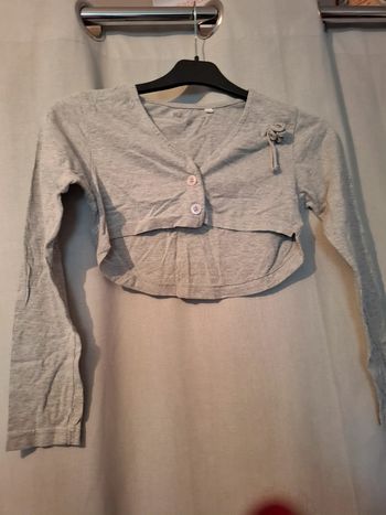 Magnifique boléro fille été manche longue