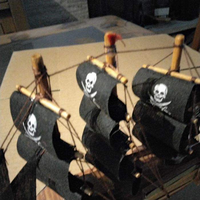 Maquette voilier pirate Black Bird - photo numéro 3