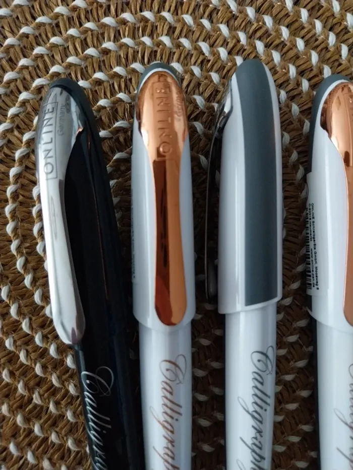 Lots de 5 Stylos plumes Calligraphie Online - photo numéro 2