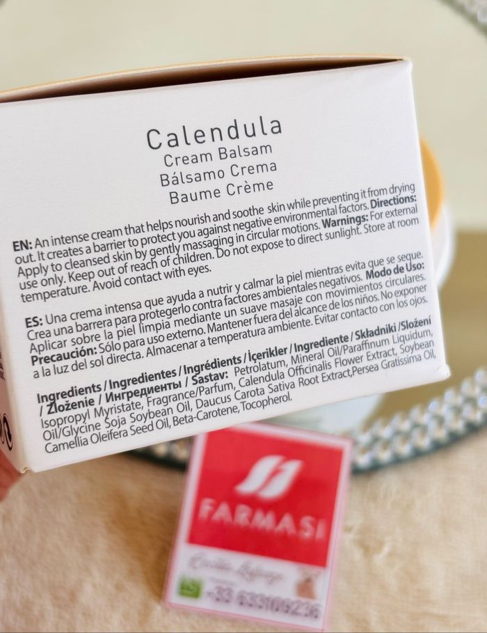 Bálsamo Crema Caléndula Farmasi Dr. C Tuna - photo numéro 4
