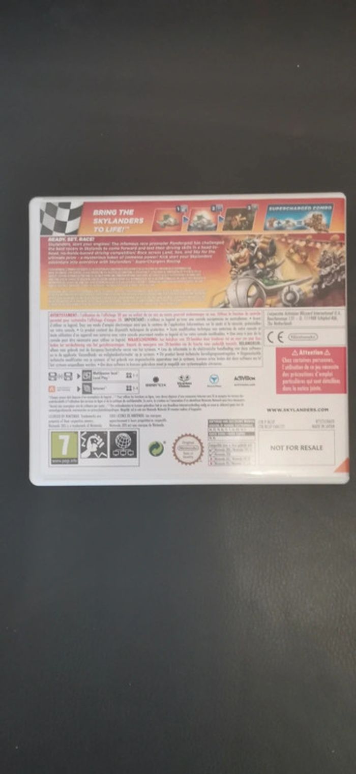 Jeu Nintendo 3ds skylanders super changers racing - photo numéro 3