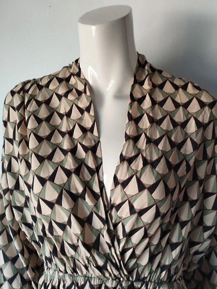 Robe Mango taille M décolletée et fendue avec poches - photo numéro 2