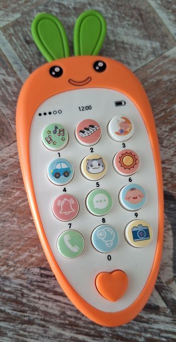 Téléphone sonore et lumineux