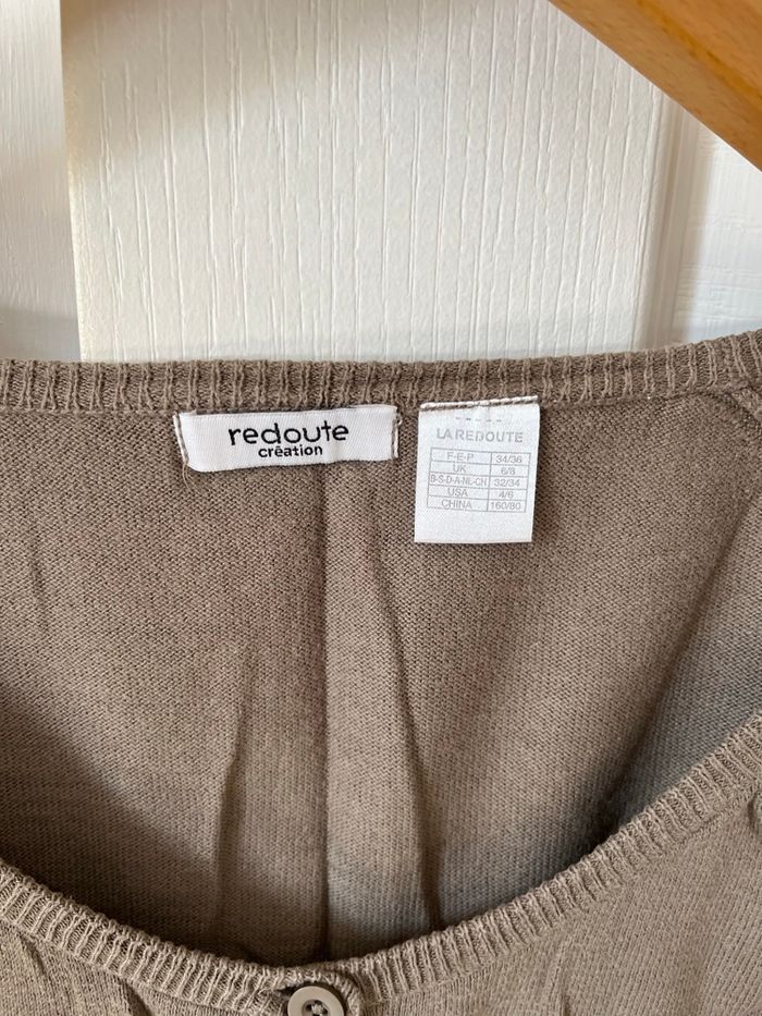 Gilet kaki femme taille 34/36 là redoute - photo numéro 2