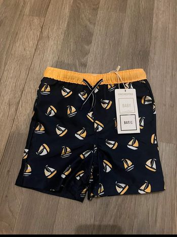 Short de bain plage taille 12 mois
