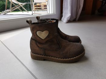Bottine doré cuivré
