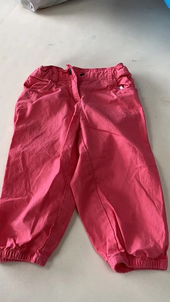 Pantalon et pantacourt ete 3 ans