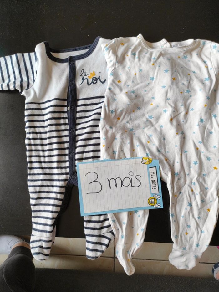 Lot de deux pijamas