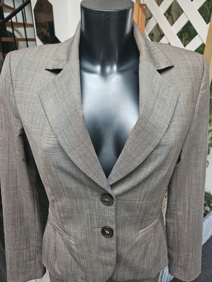 Comma ensemble tailleur pantalon taille 36 - photo numéro 3