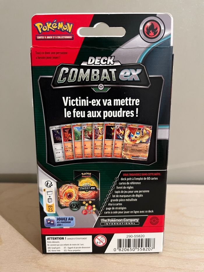 Pokémon deck combat victini ex - photo numéro 2
