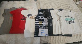 Lot tee-shirt 2 ans