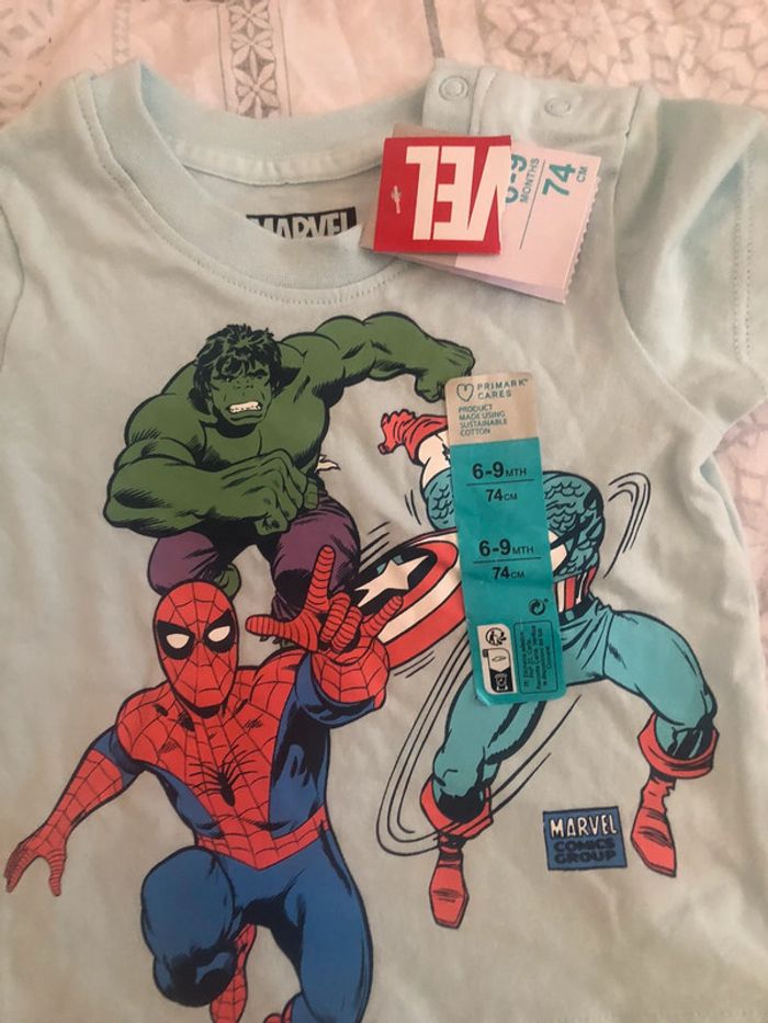 Ensemble neuf 6 mois Marvel - photo numéro 3