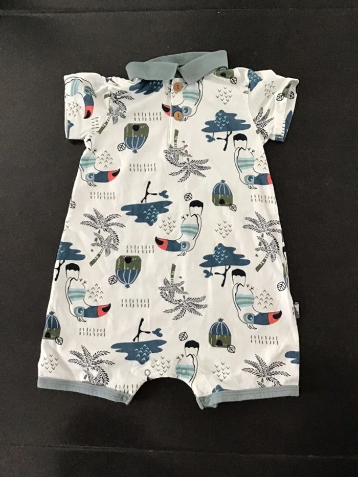Lot vêtements 18 mois: barboteuses et salopette - photo numéro 6