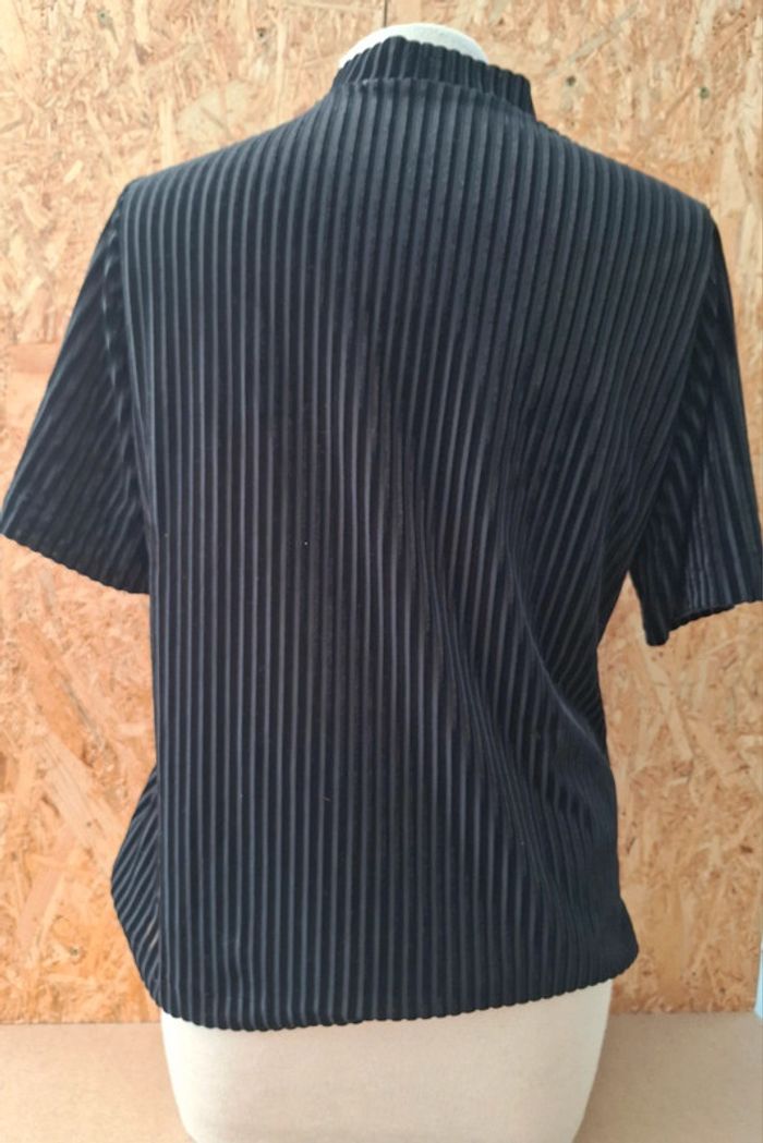Haut T-shirt lignée transparent - photo numéro 2