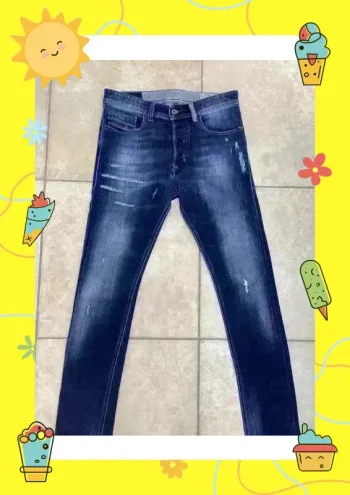 Jean bleu Diesel Tepphar Slim Carrot W29-L32