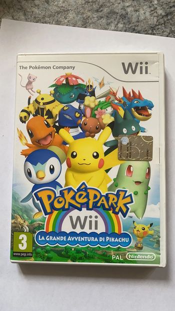 poképark la grande avventura di pikachu wii