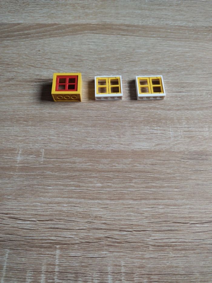 Lego lot 3 fenêtres - photo numéro 2