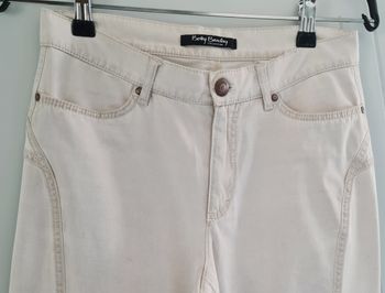 T. 38 - Pantalon Crème