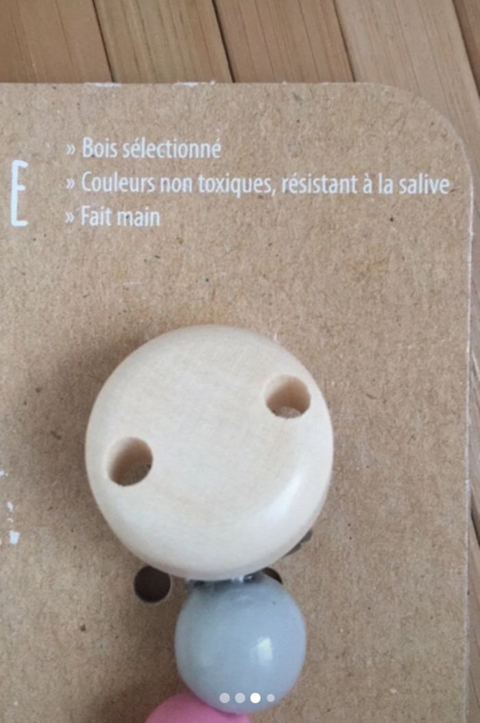 Attache doudou ou tétine - photo numéro 3