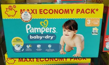 Couches Pampers Taille 3, 136 Couches.