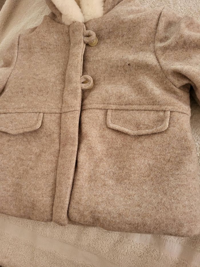 Veste fourrée fille. - photo numéro 2