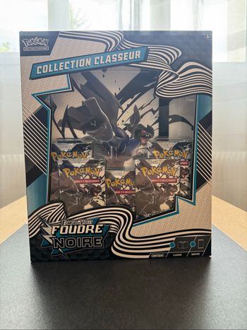 Pokémon Coffret Classeur Foudre Noire Écarlate et Violet EV10.5  Neuf Français