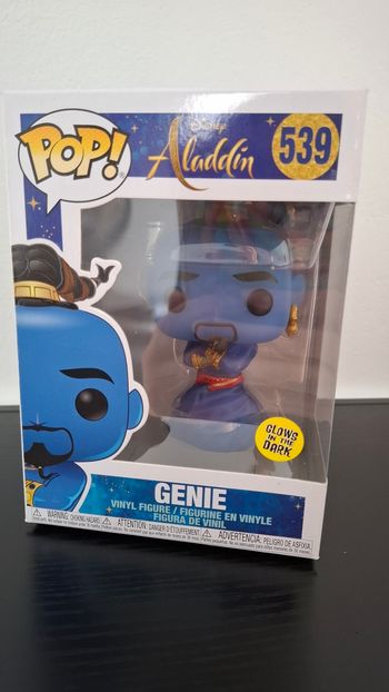 Funko pop Aladdin génie Glow in the dark jasmine abu 