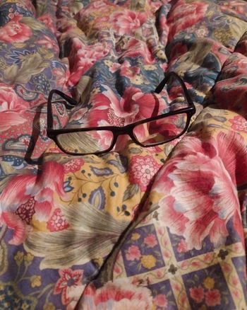 Paire de lunettes mouchetée noire Rayban