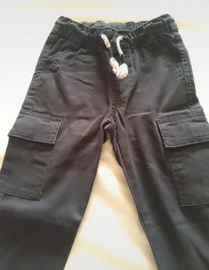 Pantalon garçon marine Pocopiano. - photo numéro 2