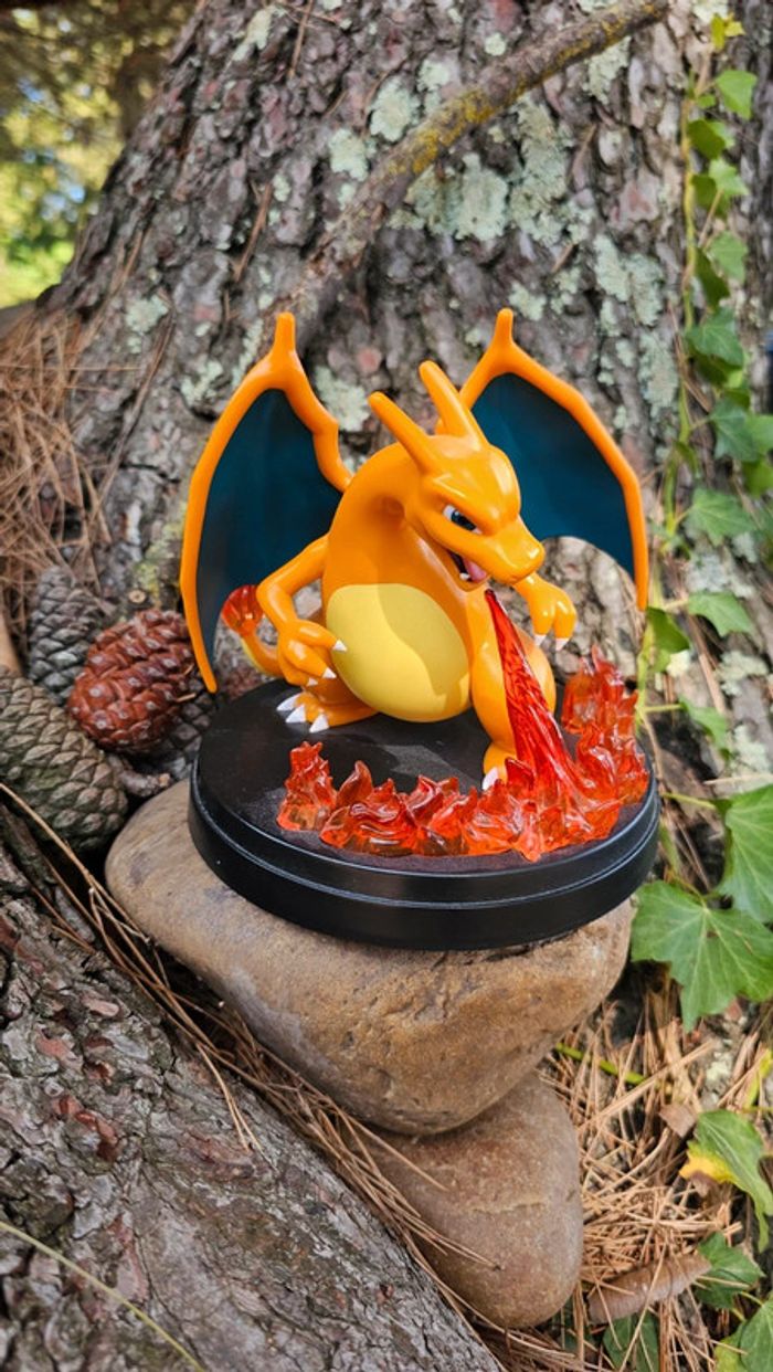 Super magnifique figurine Pokemon Nintendo Dracaufeu - photo numéro 3