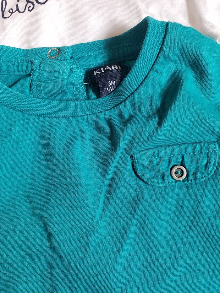 T-shirts manches longues 3 mois - photo numéro 4