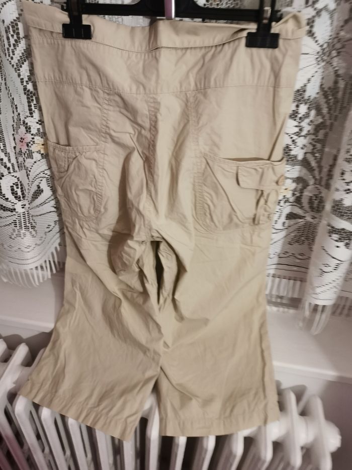 Pantacourt 4 oches, boutons et fermeture - photo numéro 2