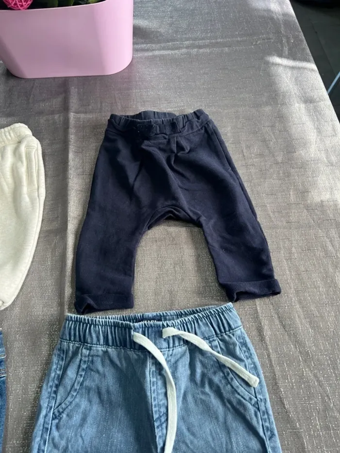 Lot 4 pantalons taille 3 mois - photo numéro 5