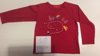 Sweatshirt Tissaia rouge