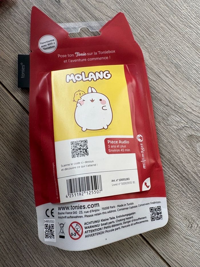 Neuf tonies molang - photo numéro 2