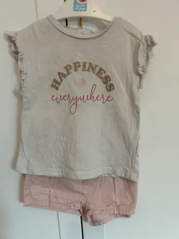 Short et tee shirt été