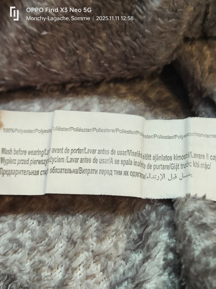 Pyjama polaire in extenso 6a-113-119cm Réduction jusqu'à -70% - photo numéro 3