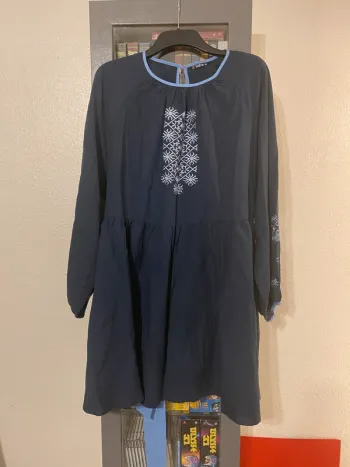 robe bleu oversize SHEIN 4XL 50 52