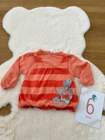 Lot de 2 tee-shirts ML