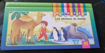livre d'apprentissage collection joue et apprend les animaux du monde