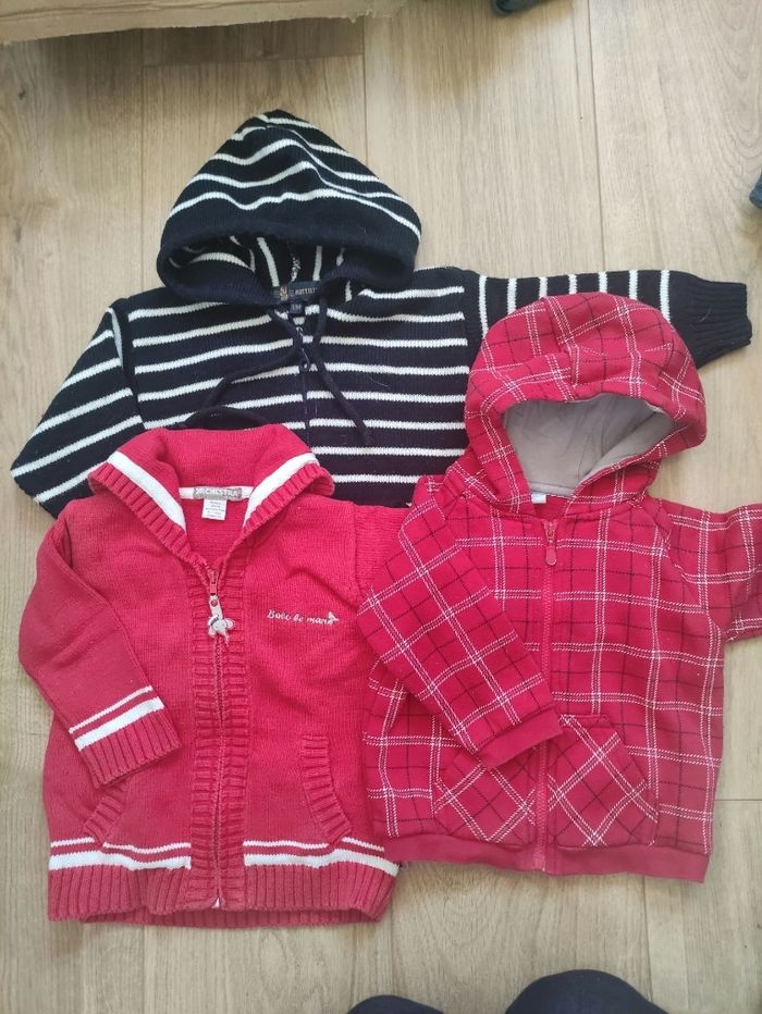 Lot de 3 gilets