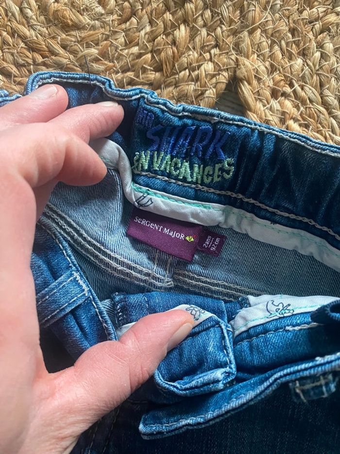 Jean garçon 👦 2 ans - Sergent Major - photo numéro 2