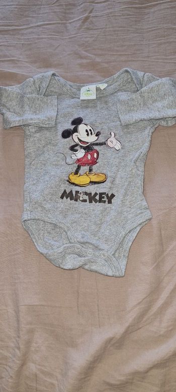 Body mickeys 3 mois disney