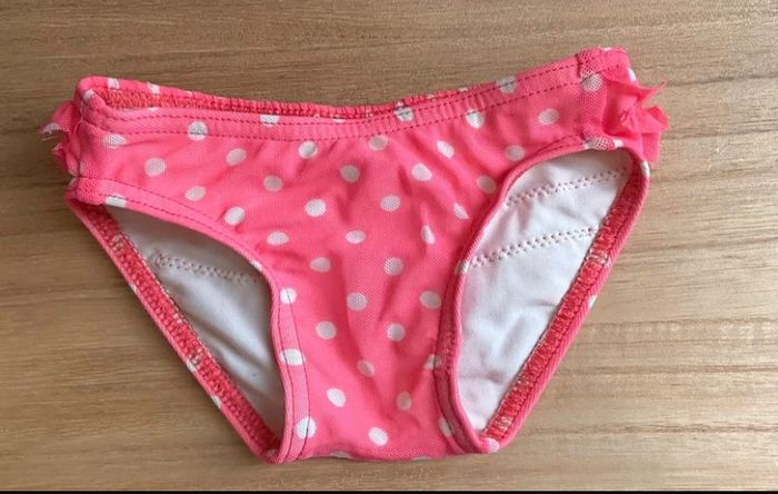 Bas de maillot de bain fille 6M